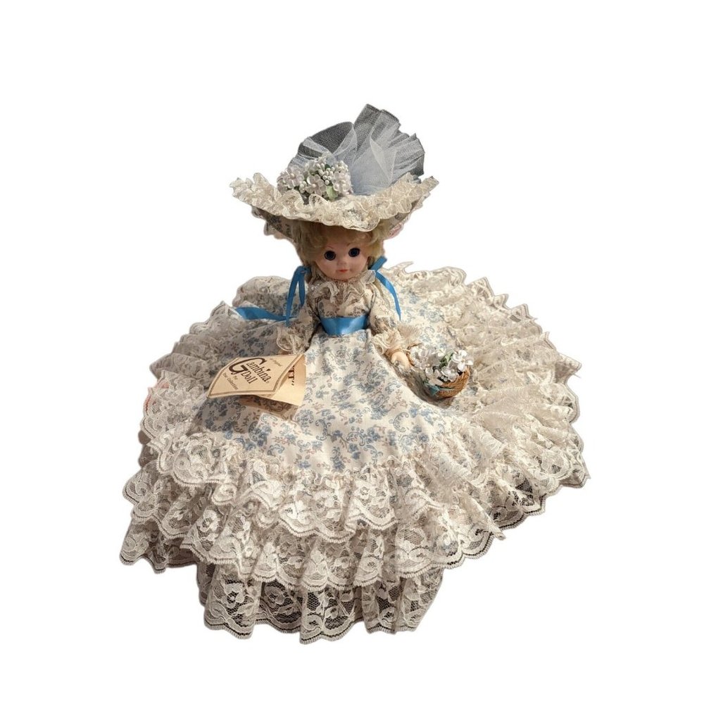 Genuine Gambina Doll Scarlett 11" Hand-Made in New Orleans with tag 1970s